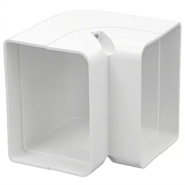 ClimaConnect inre böj för monteringskanal 100 mm - RAL 9010