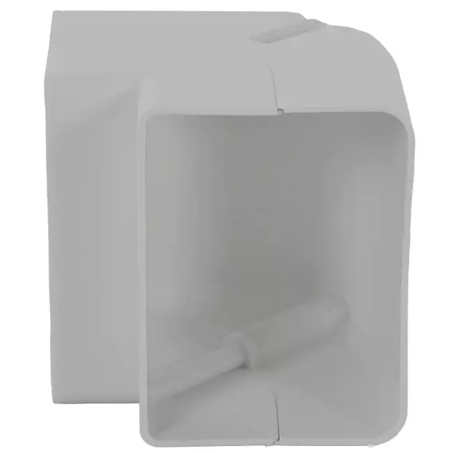 ClimaConnect utvändig böj för monteringskanal 75 mm - RAL 9010