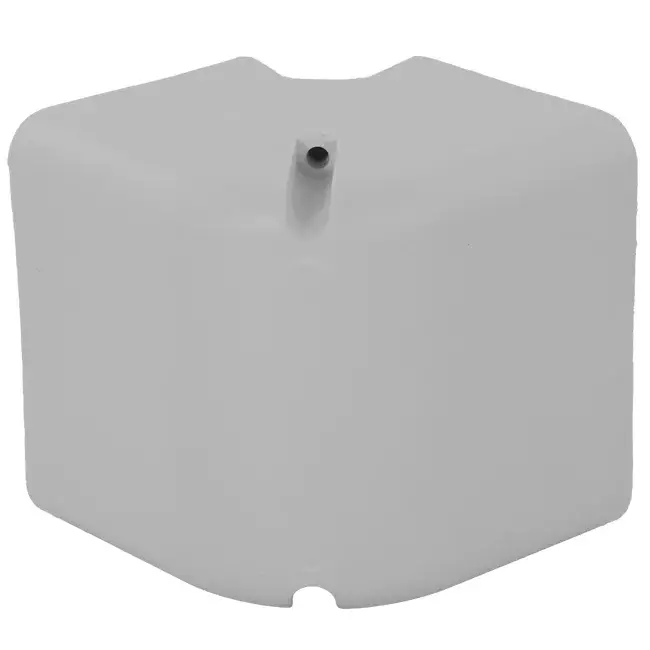 ClimaConnect utvändig böj för monteringskanal 75 mm - RAL 9010