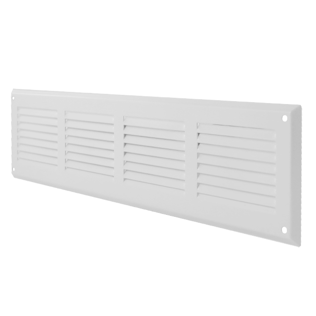 Vägggaller 500x150mm aluminium - RAL9016