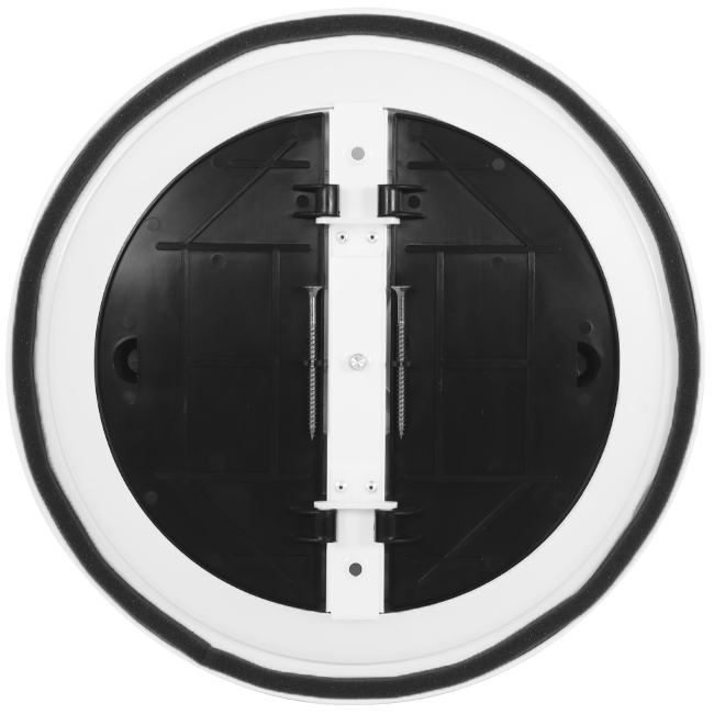 Takdiffusor rund med fast mönster Ø 150 mm - RAL9016