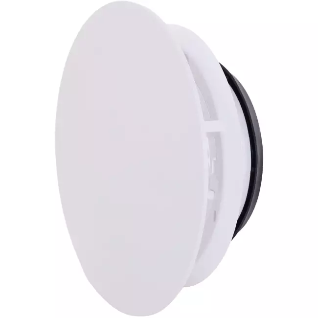 ClimaConnect Design-ventil, rund, Ø 125 mm – vit