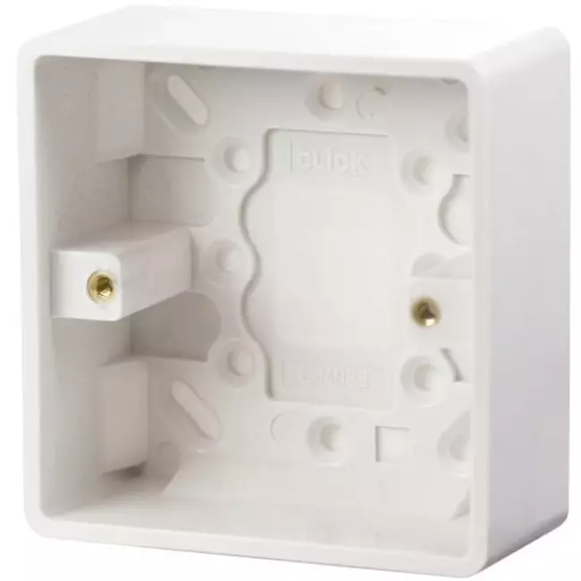 Surface mounting box för 12V transformator PSTU (ytmonterad)