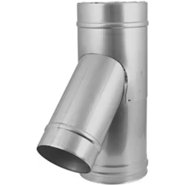 DW diameter 150 mm (150/200) T-stycke T135 EW I316L/I304 (D0,5/0,6)