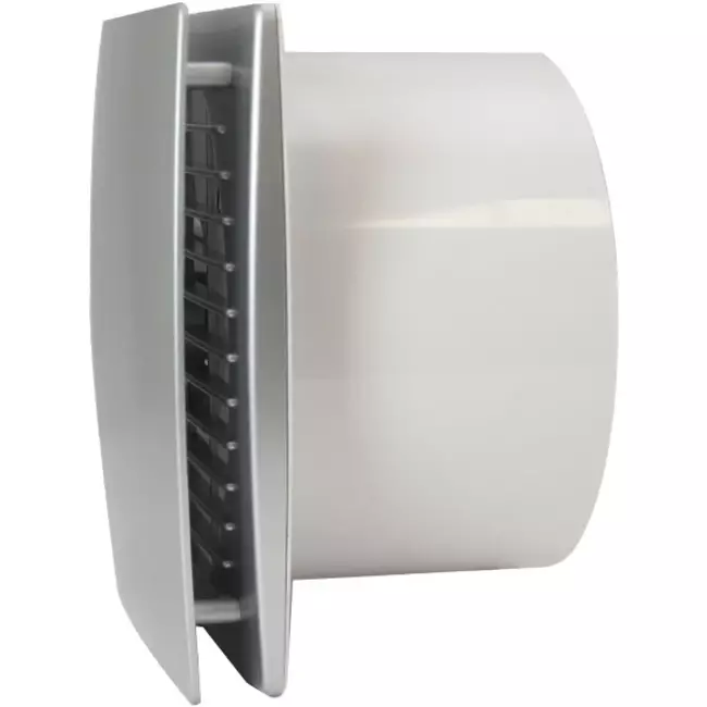Badrumsfläkt Ø 100 mm silver - design EET100S