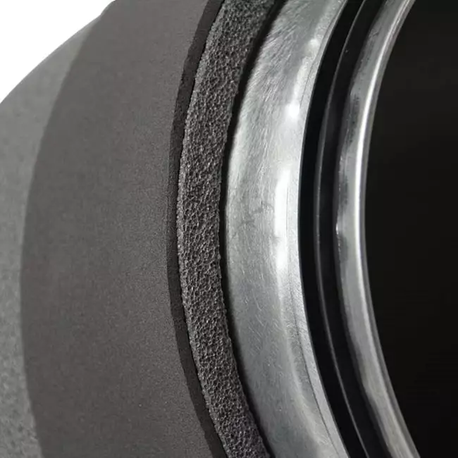 Thermoduct 13 mm böj diameter 160 mm 90 graden isolerad