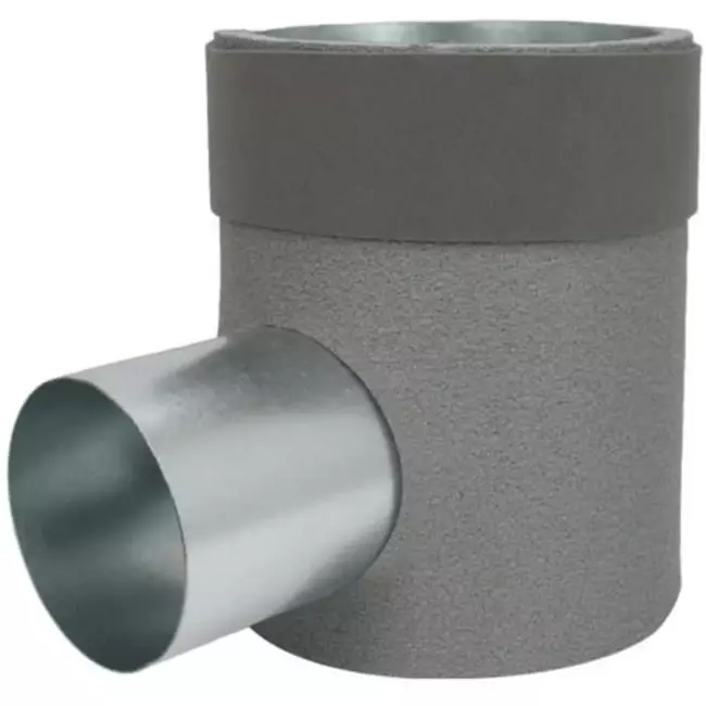 Thermoduct inbyggnadskärl diameter 125 mm H=80 mm enkelt