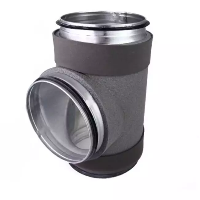 Thermoduct isolerat T-stycke diameter 250 mm - 180 mm (90 grader)