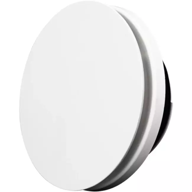 Vent-Axia Uniflexplus RV 125 mm justerbar tillförsel- och avledningsventil - vit