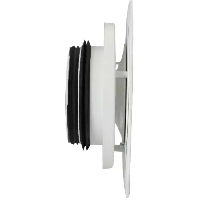 Vent-Axia Uniflexplus RVV 125 mm justerbar ventil fyrkantig - vit
