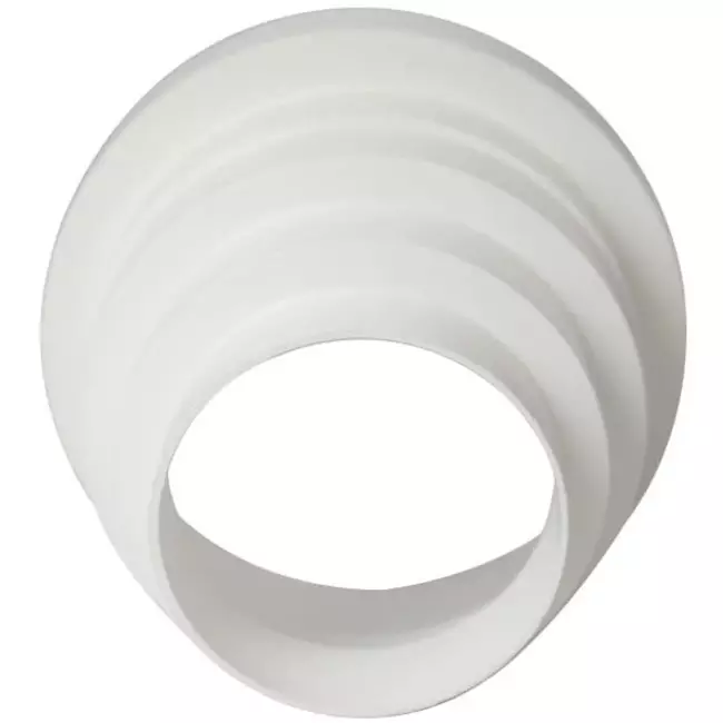 Ventilationsadapter i plast, universal för diameter 80 till 150 mm VA80