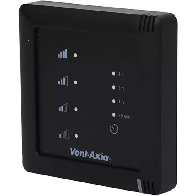Vent-Axia Multihome RFT 4-lägesströmbrytare 230V svart - SSU-RZ
