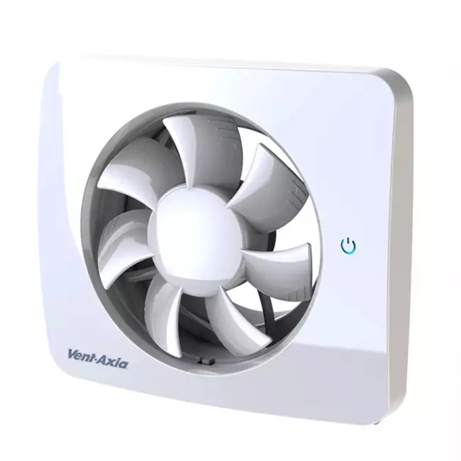 Badrumsfläkt Svensa PureAir med luktsensor 100-125 mm