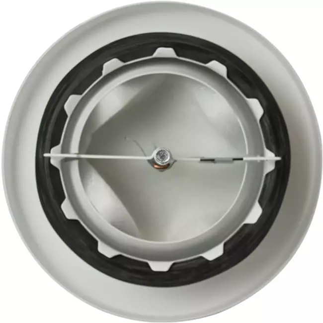 Zehnder Ventilation dräneringsventil metall 125 mm, vit  - STB 2-125