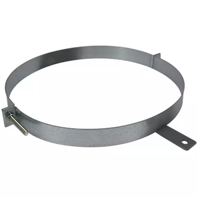 Sendzimir galvaniserad golvkonsol Ø 315 mm (310-330)