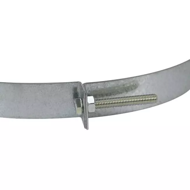 Sendzimir galvaniserad golvkonsol Ø 315 mm (310-330)