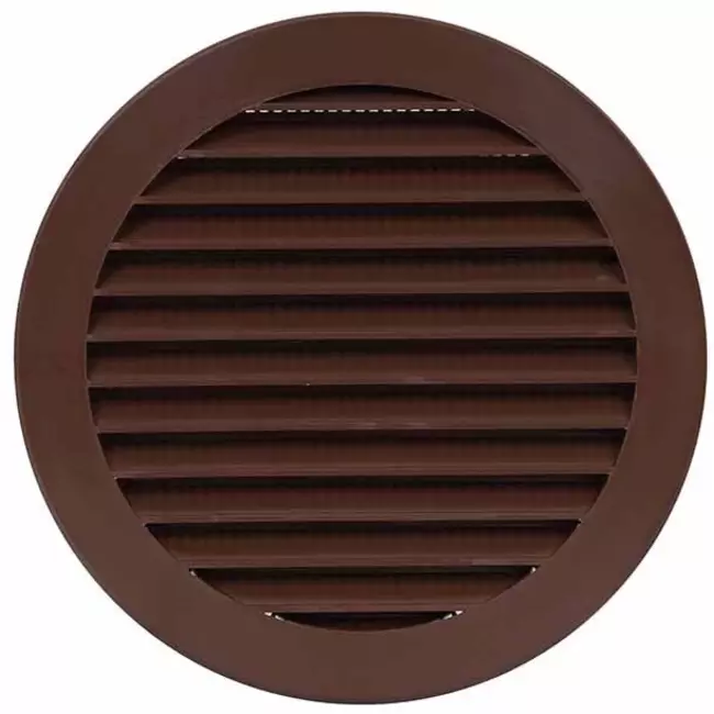 Lamellgaller diameter: 125 mm, brunt- VR125B