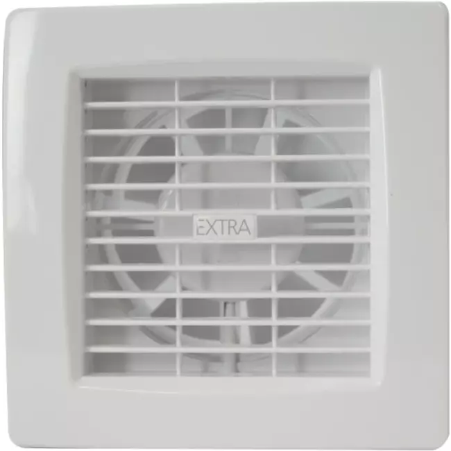 Badrumsfläkt Ø 120 mm vit -deluxe X120