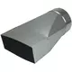 Adapter 170x80 mm till diameter 150 mm för kanalisation