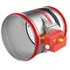 Brandspjäll cirkulärt 560 mm ändanslutning - E-FDC40 D560RS