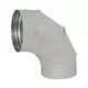 Spiralböj 250 mm 90 graden (sendzimirförzinkat) RAL7035