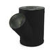 T-stycke i spiral, 80 mm diameter 80 mm (45 grader) (sendzimirförzinkat) RAL9005