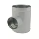 T-stycke i spiral, diameter 315 mm - 100 mm (90 grader) (sendzimirförzinkat) RAL7035