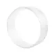 Spiralformat anslutningsstycke till rör 125 mm (sendzimirförzinkat) RAL9010
