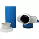 Vent-Axia Uniflexplus ventilförgrenare 1 x Ø 90 mm med glidhylsa 250 mm och skyddslock Ø 125 mm