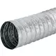 Aludec 125 mm oisolerad flexibel ventilationsslang - 10 m