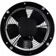 Rund axialfläkt 350 mm – 2450 m³/h – aRos