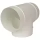 Runt T-stycke i plast diameter: 150 mm - AT150