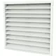 Ytterväggsgaller av aluminium 400x400 (WB803)