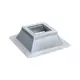 Itho Daalderop takuttag fotmått 2 RAL 9010 - DMP 526