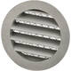 Väggspridare 250 mm aluminium för utomhusluft - EL-A-RLP250