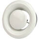 Ventilationsventil 160 mm metall - E-DVS160 RAL9010
