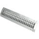 ClimaConnect kanalgaller, dubbelt justerbart, 525 x 125 mm, för rör 315–900 mm – obelagt