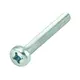 Metallskruv M6 x 50 mm - Phillips-huvud - Box med 200 st