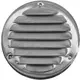 Ventilationsgaller i metall runt 100 mm zink – MR100ZN