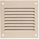 Metallgaller 100x100 mm beige - MR1010Y