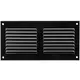 Metallgaller 200x100 mm svart - MR2010M - RAL9005
