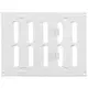 Justerbart metallgaller 200x150, vit  - MR2015R - RAL90