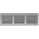 Metallgaller 300x100 mm, grått - MR3010P