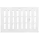 Justerbart metallgaller 300x200, vit  - MR3020R - RAL9016