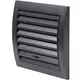 Justerbart väggaller 150x150 mm antracit - N10RA