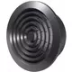 Runt ventilationsgaller grill Ø 125 mm antracit - NGA125A