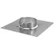 Takplatta diameter 250 mm med fäste I304 (D0,8)