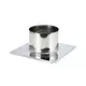 Takplåt Gek fläkt 150 mm RVS