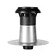 Plattak ventilation, dubbelväggig med plastlock Ø 110-125 mm