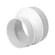 Rund reducerare av plast 125 mm till 100 mm - AP125-100